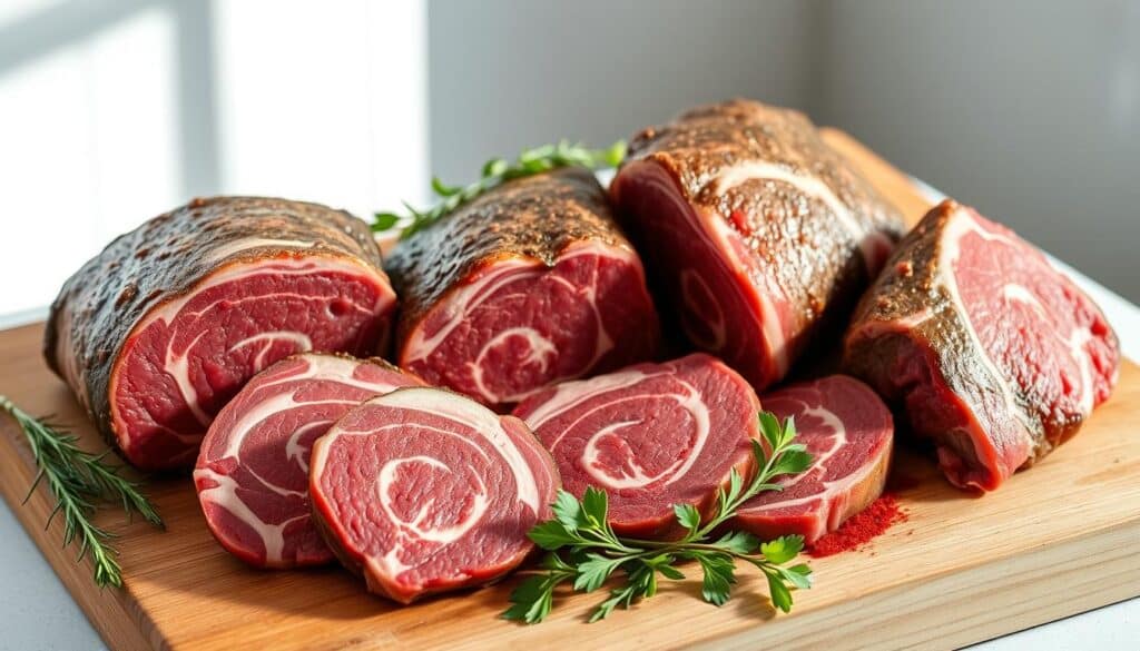 Beef Roast Cuts Selection