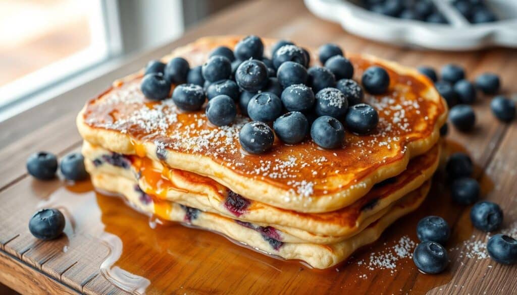 Blueberry Pancake Casserole