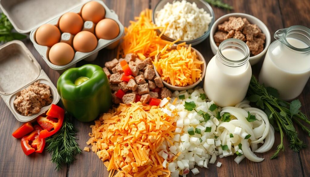 Breakfast Casserole Ingredients