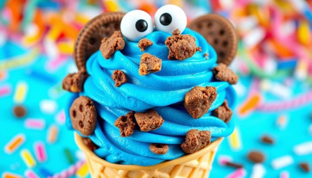 Cookie Monster Ice Cream