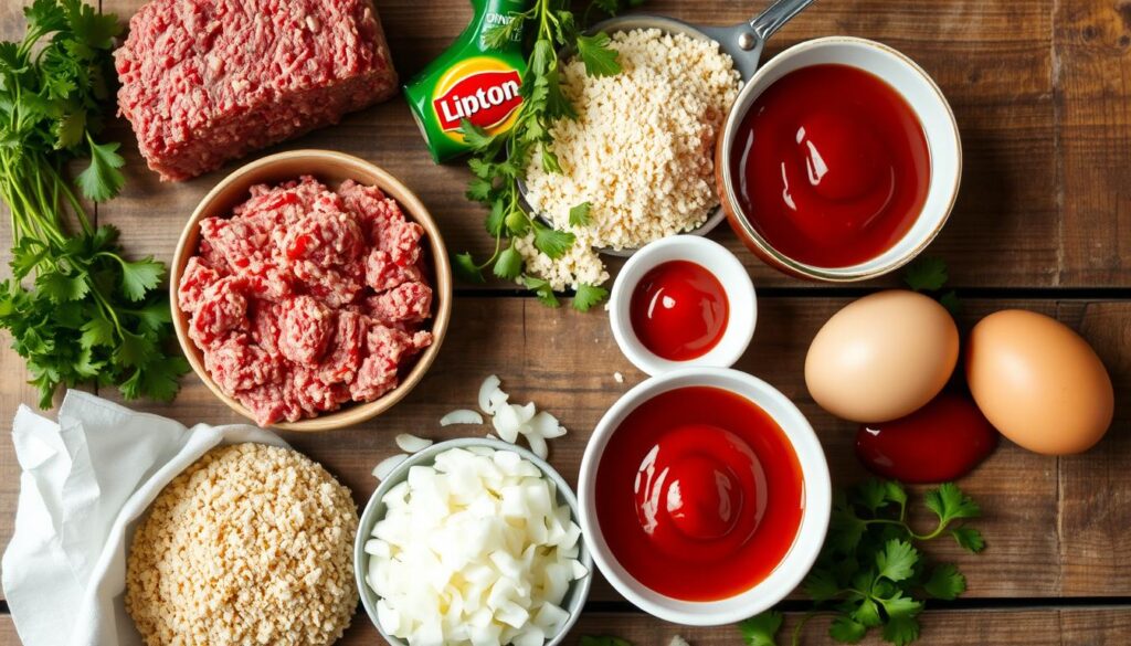 Ground Beef Meatloaf Ingredients