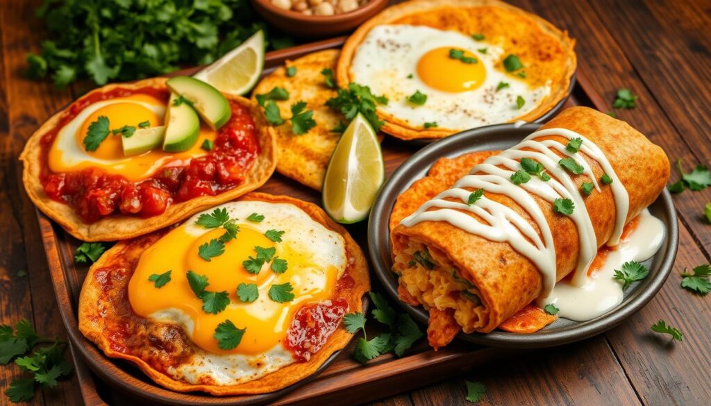 Mexican egg dishes