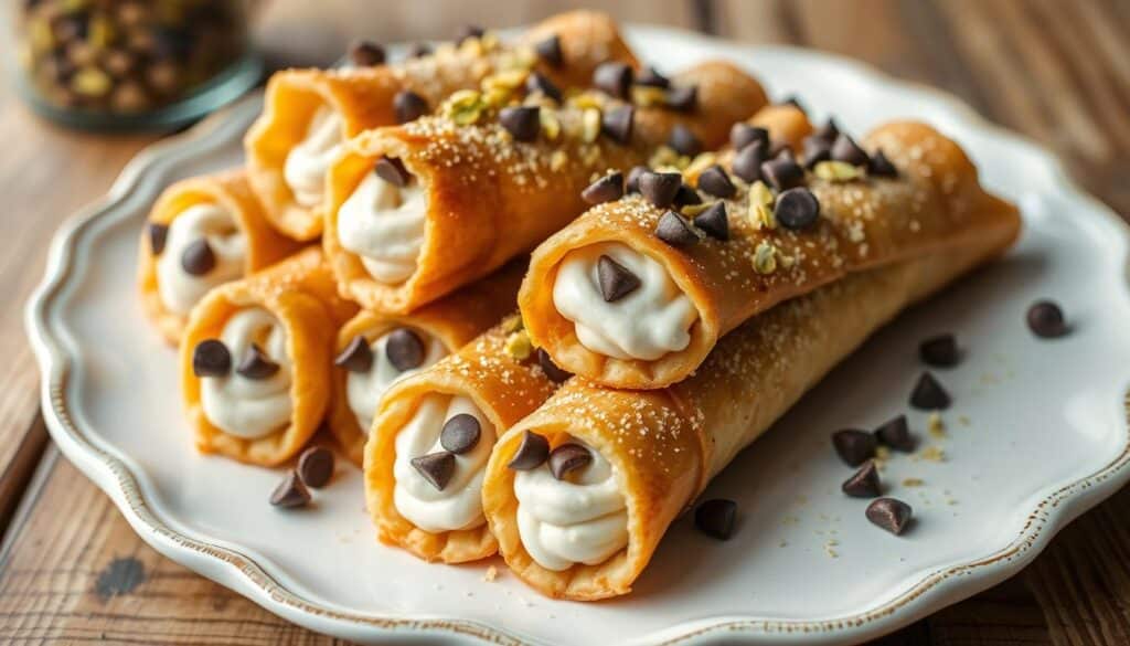 Sicilian cannoli