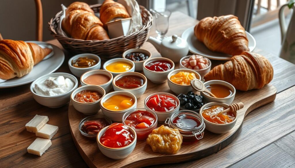 french breakfast spreads