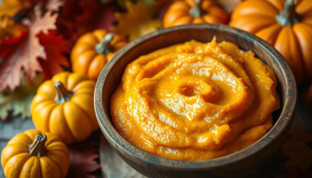 fresh pumpkin puree