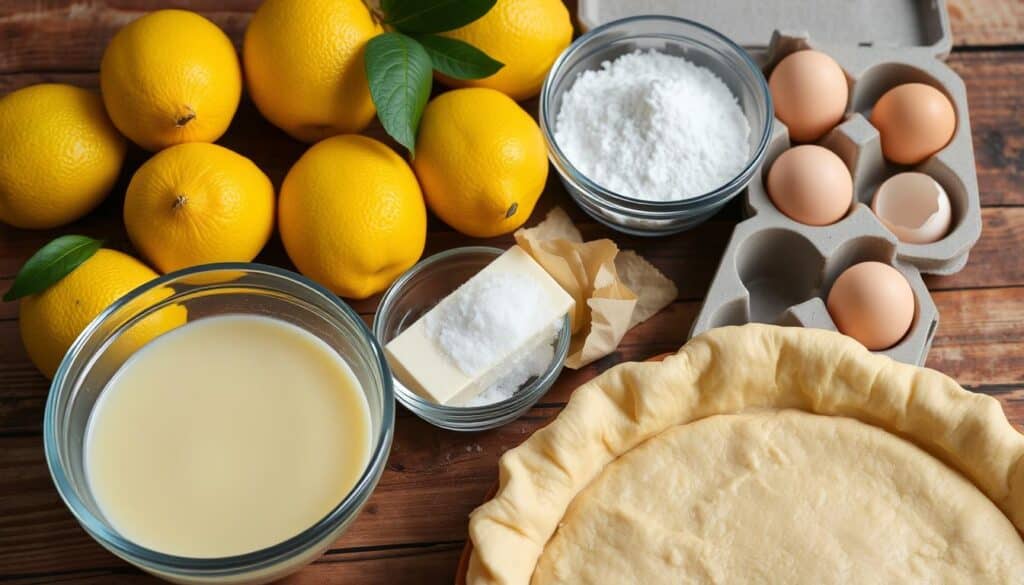 lemon pie ingredients