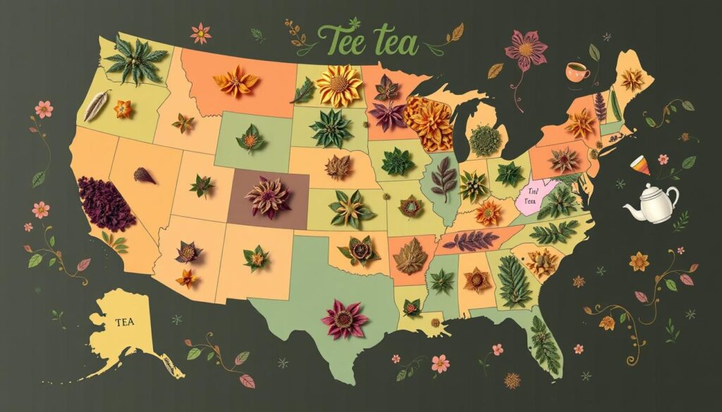 tea popularity by state