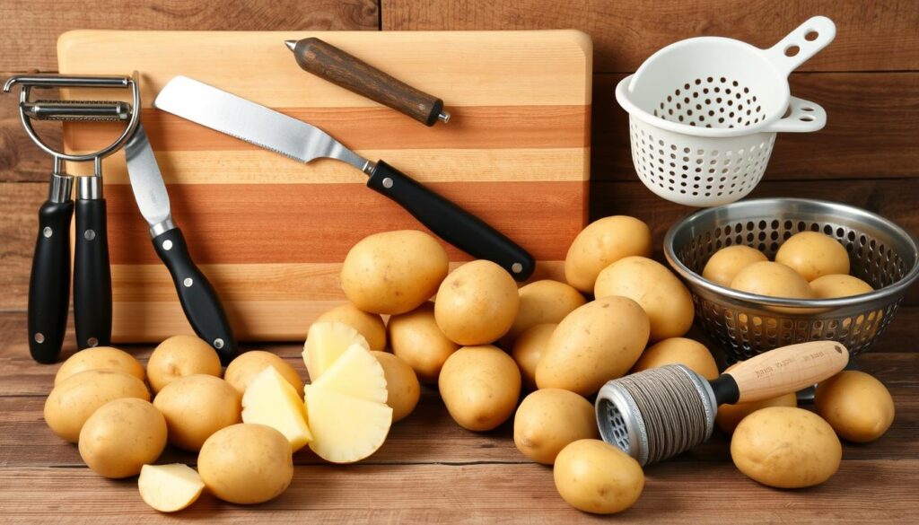 Kitchen Tools for Potato Preparation