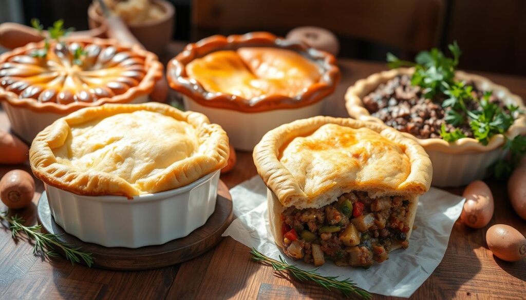 Traditional British Meat Pie Varieties