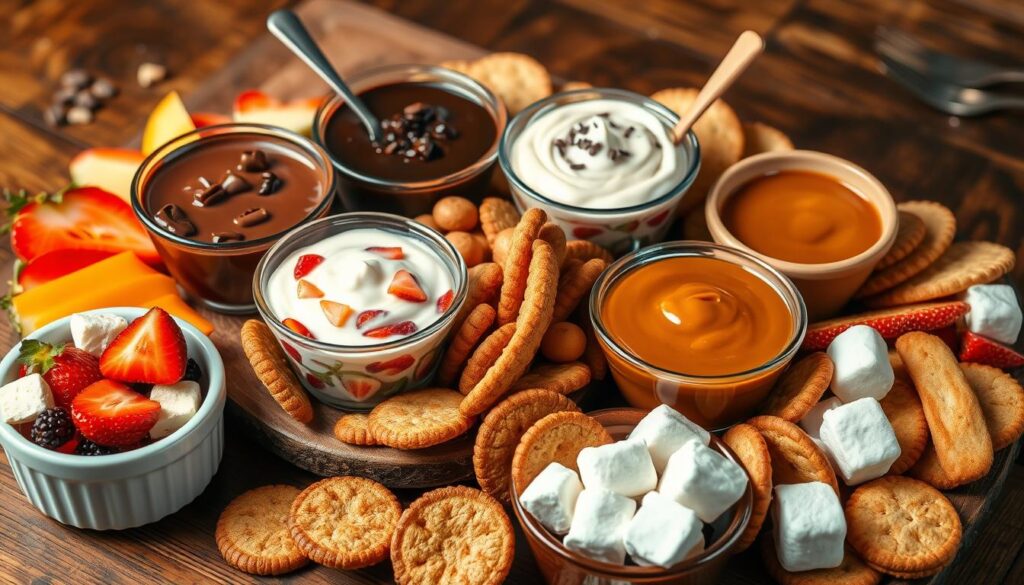 dessert dips