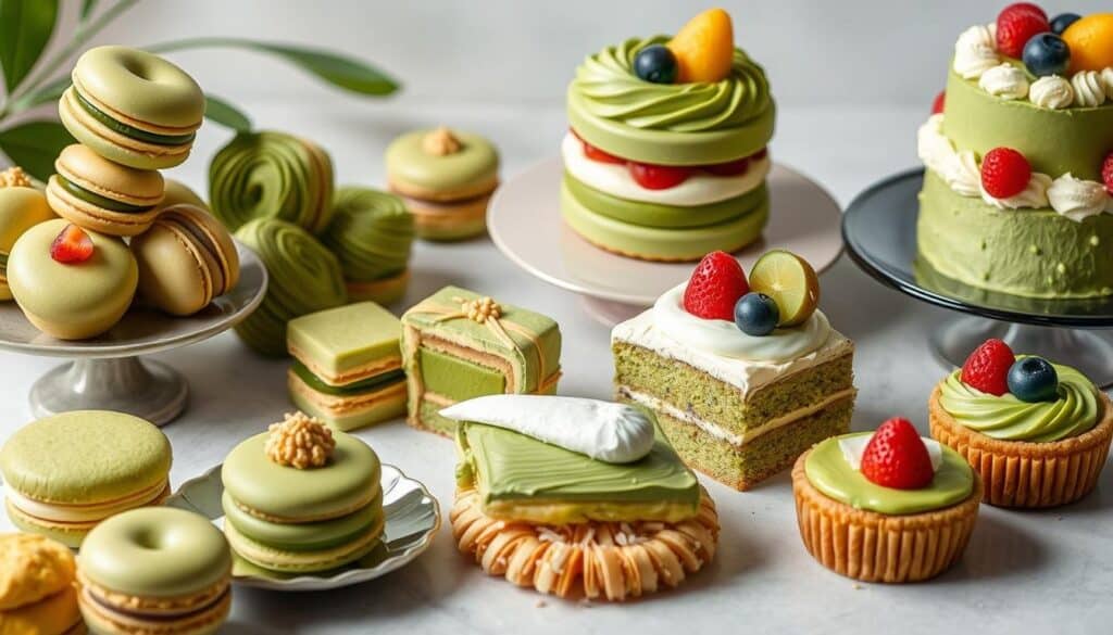 matcha pastry techniques