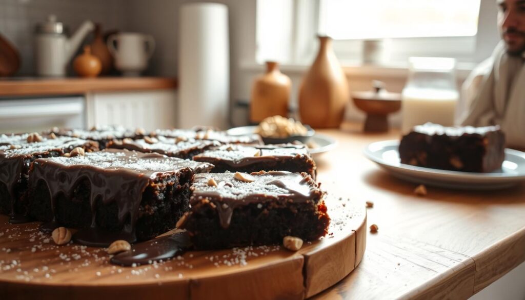 sourdough discard brownies